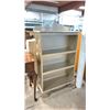 Image 1 : GOLD FINISH 4 TIER BOOKSHELF