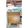 Image 2 : LIGHT WOODEN 4 DOOR HUTCH