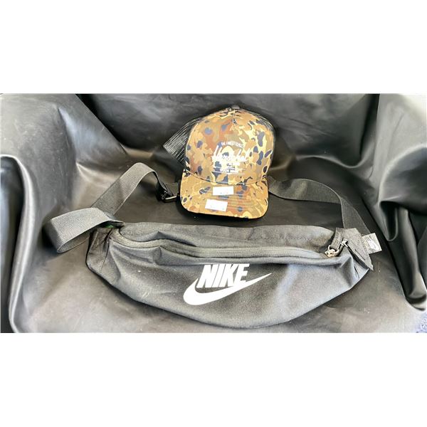 HERSCHEL HAT & NIKE BAG
