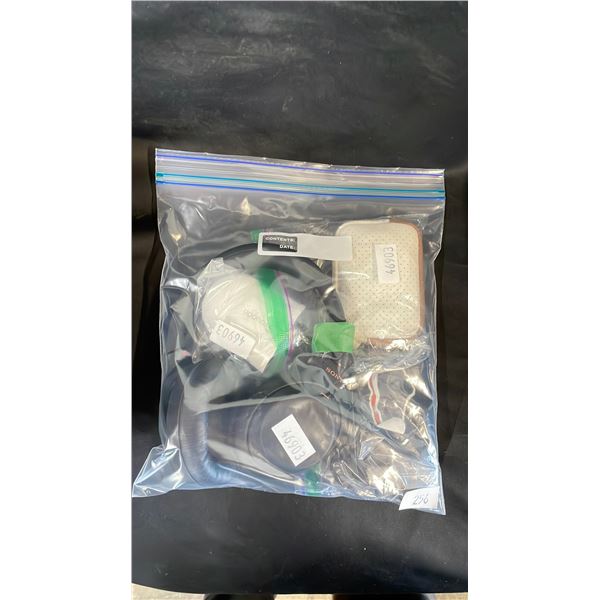 PAIR OF WIRELESS SONY HEADPHONES, SAMSUNG DIGITAL CAMERA, BATTERY PACK & TOUCAN CAMERA