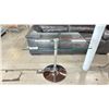Image 1 : TEMPERED GLASS TOP CHROME BASE TABLE