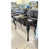 Image 2 : BLACK 3 DRAWER CONSOLE/ENTRYWAY TABLE