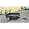 Image 1 : BLACK STRONG BOX TRAILER NO VIN