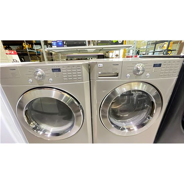 GREY LG WASHER & DRYER SET