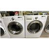 Image 1 : WHITE LG WASHER & DRYER SET