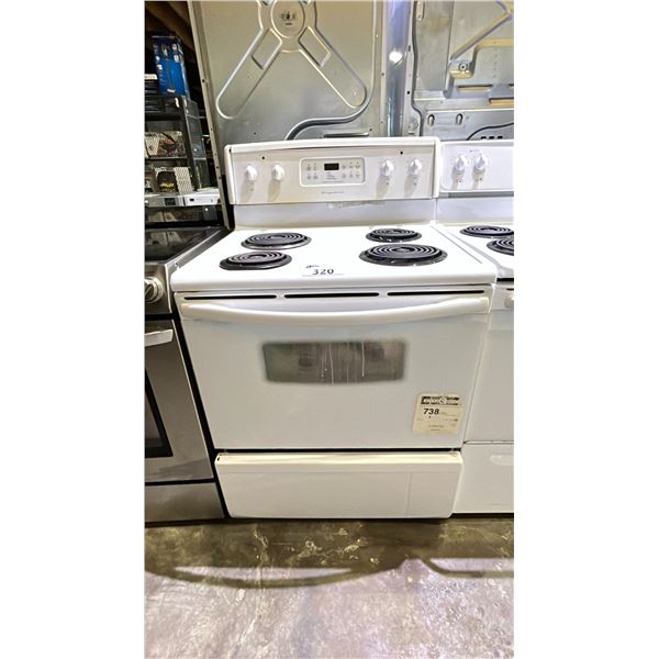 FRIGIDAIRE ELECTRIC COIL TOP STOVE