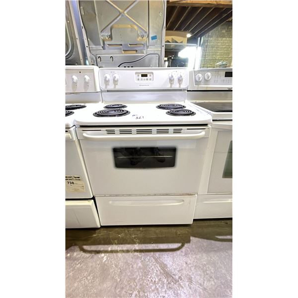 FRIGIDAIRE ELECTRIC COIL TOP STOVE