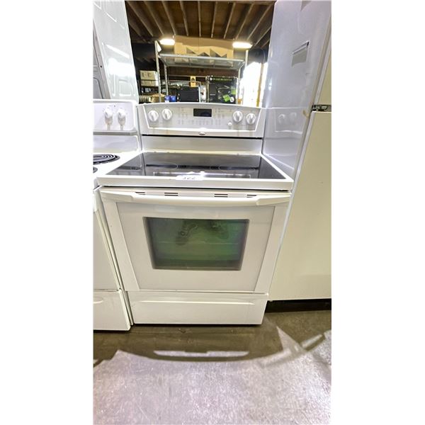 WHIRLPOOL ELECTRIC STOVE WITH CONVECTION OVEN