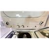 Image 3 : WHITE GENERAL ELECTRIC STACKING WASHER & DRYER SET *FOR PARTS & REPAIR*