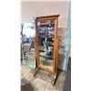 Image 1 : WOOD FRAMED SWIVEL ADJUST MIRROR 27" X 61"