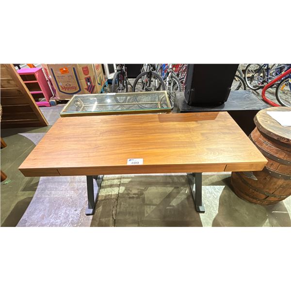 1 DRAWER WOOD DESK 63" X 26" X 29"