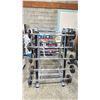 Image 2 : APEX BARBELL STAND WITH 8 ASSORTED BARBELLS RANGING FROM 20LBS - 60LBS