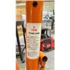 Image 3 : MOBILE ORANGE STRONG ARM INDUSTRIAL 1 TON FOLDING CRANE ( 207 ) WITH A 3 TON LONG RAM