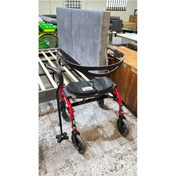REGENCY MEDICAL MOBILITY WALKER & CANE