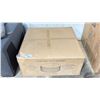 Image 1 : DISTINCTLY HOME FRESNO FLUTED ROUND COFFEE TABLE ( OVERALL DIMENSIONS: 92CM X 37 CM )