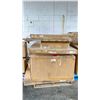 Image 1 : PALLET OF ASSORTED TABLE TOPS & MISMATCH BASES *MUST TAKE ALL*