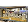 Image 1 : SHELF OF GLASS DECANTERS & MORE