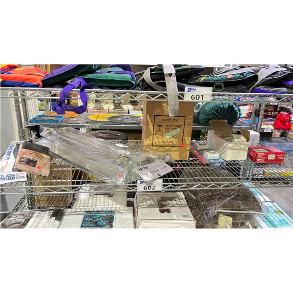TOWEL BARS, SPHERE LIGHT, THERMOSTAT, ELECTRIC TIMERS & MORE