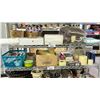 Image 1 : SHELF OF ASSORTED CANDLES