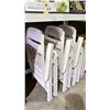 Image 2 : 3 PLASTIC FOLDING OUTDOOR CHAIRS