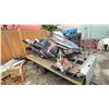 Image 2 : 2010 UBILT TRAILER, BLACK, VIN NIL, POLARIS SNOWMOBILE,