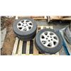 Image 2 : 4 - 205/65R 15 94 H VEHICLE PERFORMANCE TIRES WITH TOYOTA RIMS