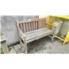 Image 1 : WOODEN OUTDOOR BENCH