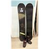 Image 1 : 2 - BLACK SNOW BOARDS & A PAIR OF VANS SNOWBOARD BOOTS