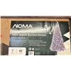 Image 2 : NOMA BREWER LIGHTED SILVER 7' CHRISTMAS TREE