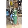 Image 1 : ACETYLENE BOTTLE **STRAP & DOLLY NOT INCLUDED**