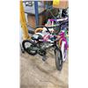 Image 3 : 3 CHILDRENS BIKES, SCOOTER & ALL STAR NET SET *MISSING PARTS*