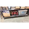 Image 1 : BOX OF MESH NEBULIZERS, OUTDOOR STOVE & COOLER