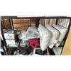 Image 1 : SHELF OF PILLOWS, BLACKOUT CURTAIN PANELS, TABLECLOTHS & MORE