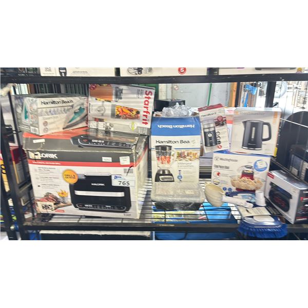 KALORIK DIGITAL AIR FRYER, HAMILTON BEACH STEAM DRYER, STARFRIT PERSONAL BLENDER, ELECTRIC KETTLES,