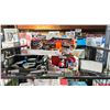 Image 1 : SHELF OF ASSORTED CHILDRENS TOYS & ALARM CLOCK