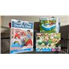 Image 1 : STUDY N' PLAY DESK & CHAIR, LITTLE TIKES TRACTOR + CART & A BLUESCAPE FAMILY POOL