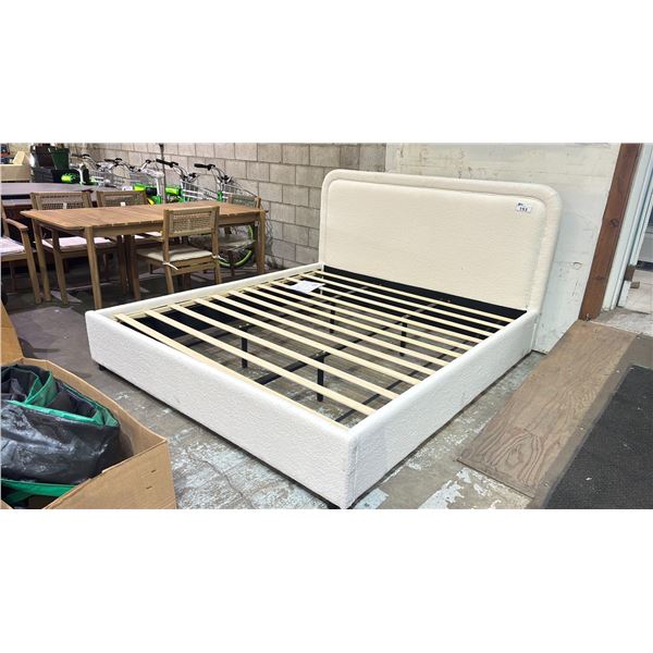 101 STORIES NYSSA BED KING SIZE BED FRAME *DISPLAY MODEL/REQUIRES TOOLS TO DISMANTLE*