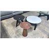 Image 1 : SMALL COFFEE TABLE & 2 SIDE TABLES