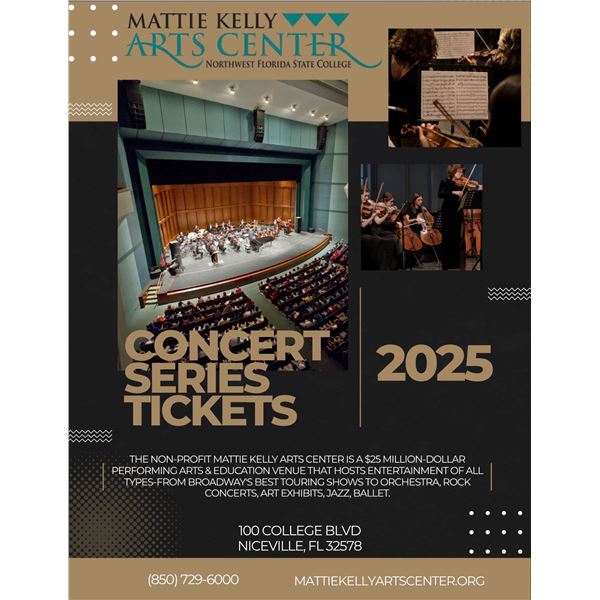 Concert Series Tickets at Mattie Kelly Arts Center