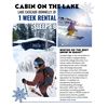 Image 1 : 1 Week Stay at Lakeside Cabin in Idaho