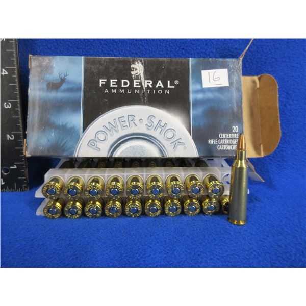 22-250 Rem. 55gr SP Federal Cartridges (Pick Up or Ship by UPS Only)