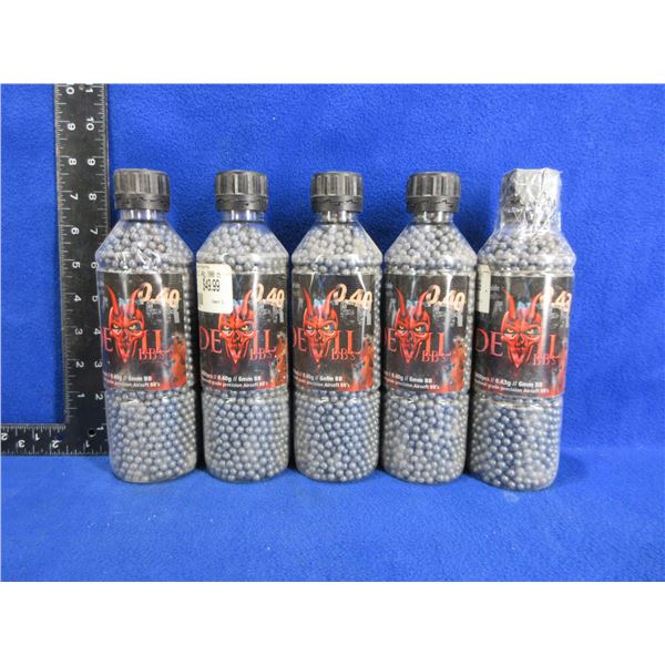 Blaster Devil Airsoft BB's - 0.40g and 0.43g/6mm BB