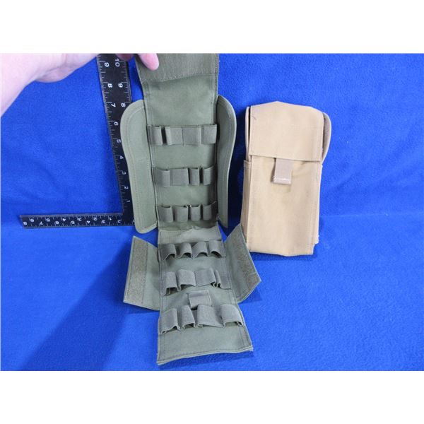 NEW - 2 - 12 Ga Shotshell Pouches (Hold 25 Shotshells)