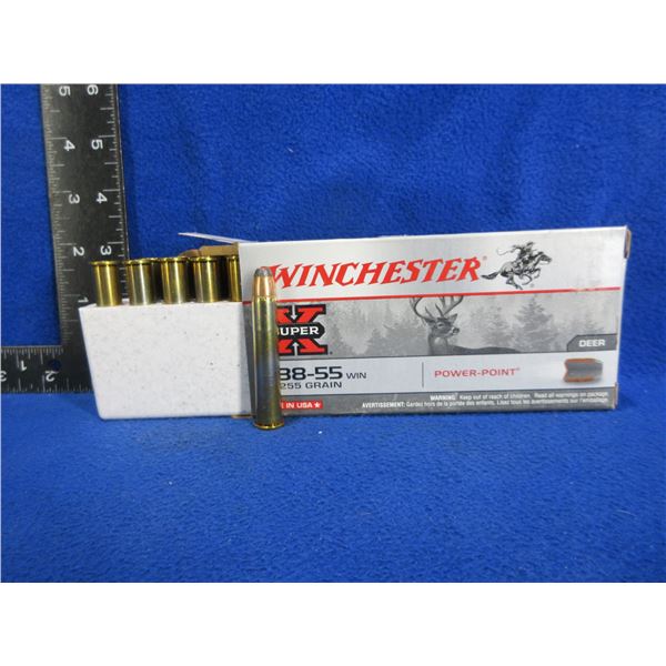 38-55 Win. 255gr PP Winchester (Pick Up or Ship by UPS Only)