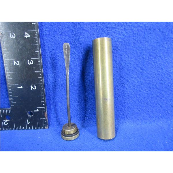 Lee Enfield Brass Oiler - Marked "DA 17"