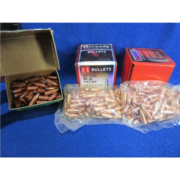 22 Cal. .224" Hornady and Sierra Bullets