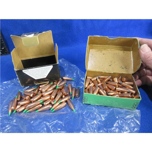 30 Cal. .308" 125gr Spitzer Nosler and Sierra Bullets
