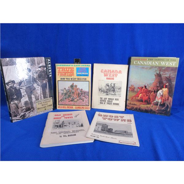 2 Vintage Books and 4 Vintage Magazines