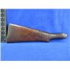 Image 2 : Stock Only - Lee Enfield Wood Stock w/ Long Lee Brass Butt Plate