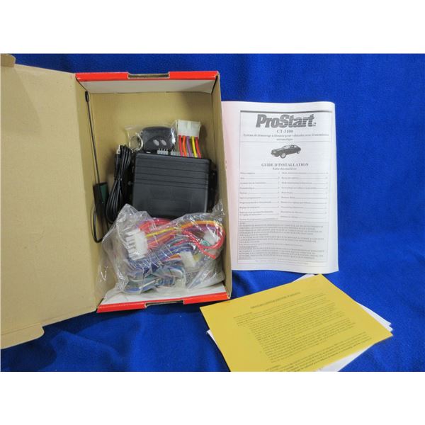 ProStart CT-3100 Remote Control Car Starter
